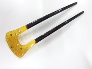 アンティーク　本鼈甲　透かし　簪